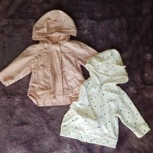 Old Navy Baby Girl Zip Ups